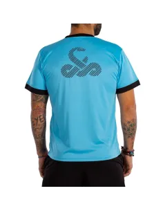 Camiseta Vibor-A Lethal Royal Negro | Ofertas de pádel